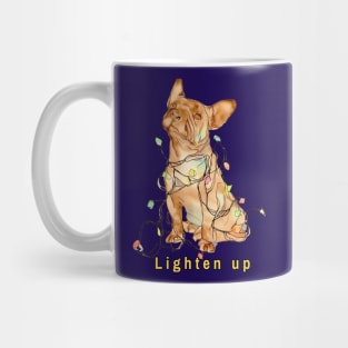 Lighten up French Bulldog Mug